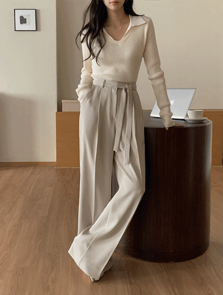 베니토 [컬러추가][🎖️팝업BEST🎖️][10년입게될슬랙스/벨트set🎁/백화점정장원단/출근전스팀필요🙅‍♀️][2천장돌파][made] 차르르 하이퀄리티 2WAY 원핀턱 슬랙스 (가을/초겨울/간절기/신상/데일리/데일리룩)