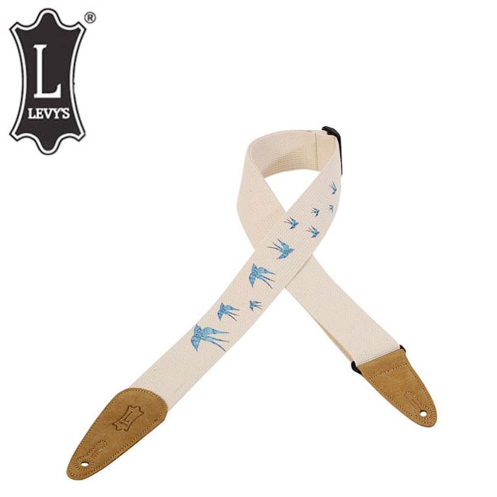 [스쿨뮤직]Levys - Nature Cotton Strap / 기타 & 베이스 스트랩 (MC8U-006)
