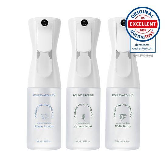 [NEW향추가]라운드어라운드 편백 클린 스프레이 160ml 3종 택1