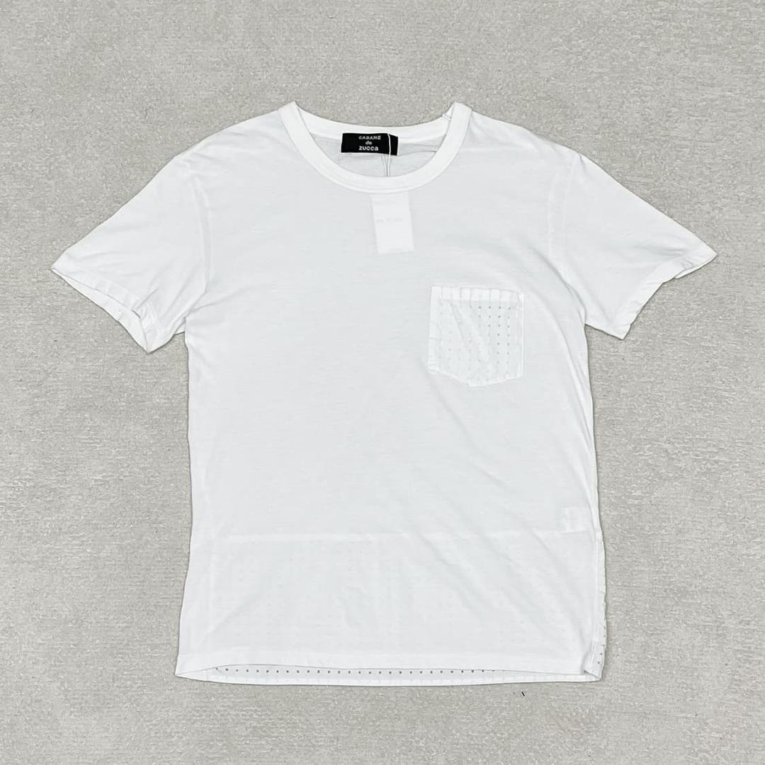 카반 드 주카 화이트 펀칭 티셔츠  | 후루츠패밀리