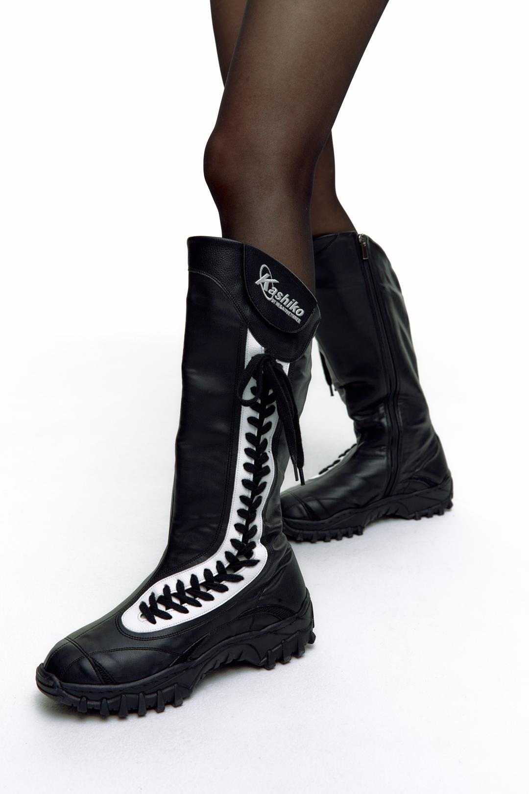 Kashiko X Nt3 Motor Gear Boots BK (3.12 출고 예정/3.4일 세일 마감)