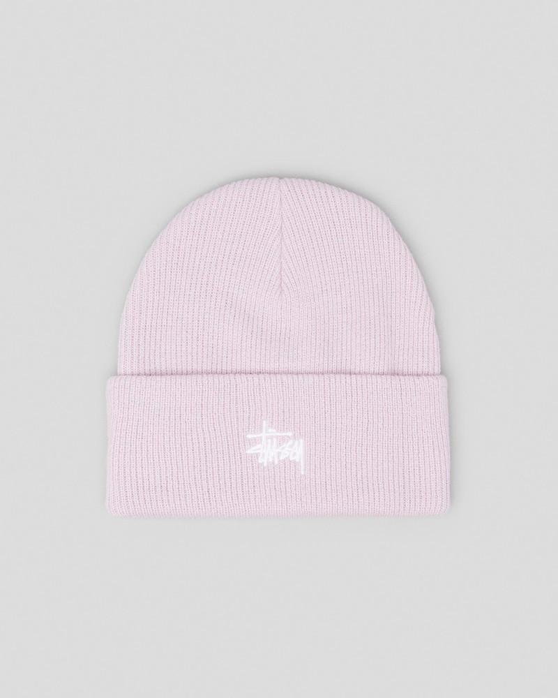 스투시 비니 Tall Beanie Dawn Pink