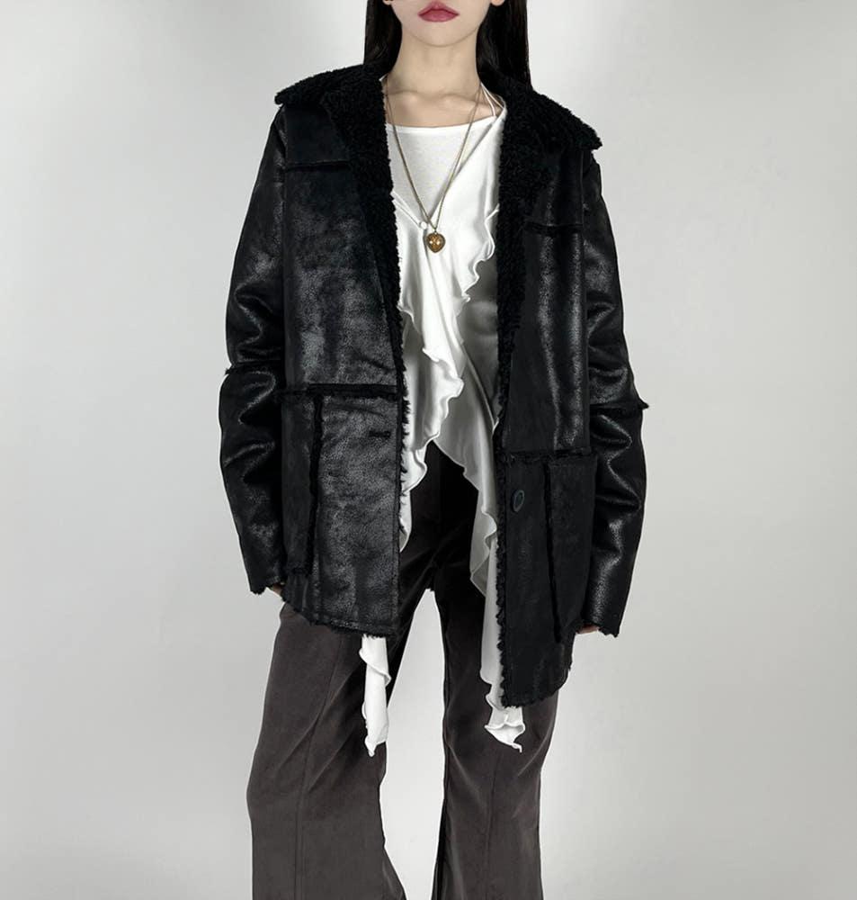 HALF REVERSIBLE MUSTANG 하프리버시블무스탕