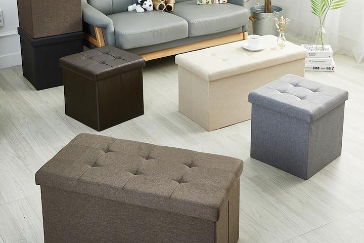 화장대스툴 벤치 수납스툴 보조 의자