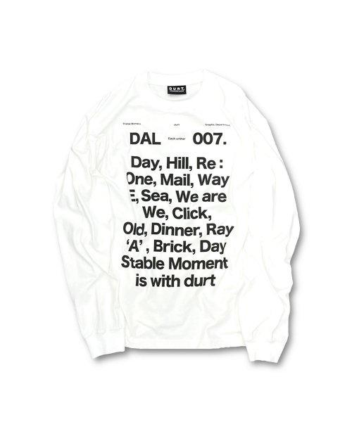 OUR DAILY LONG SLEEVE TEE (WHITE)