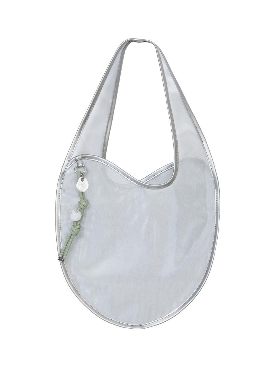 Nest Mesh Shoulder Bag_Silver