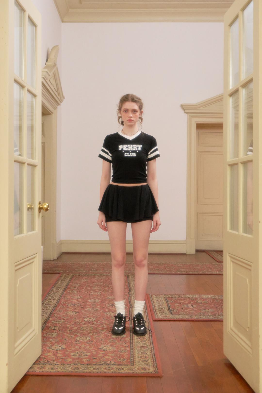 Football jersey T shirt (Black)