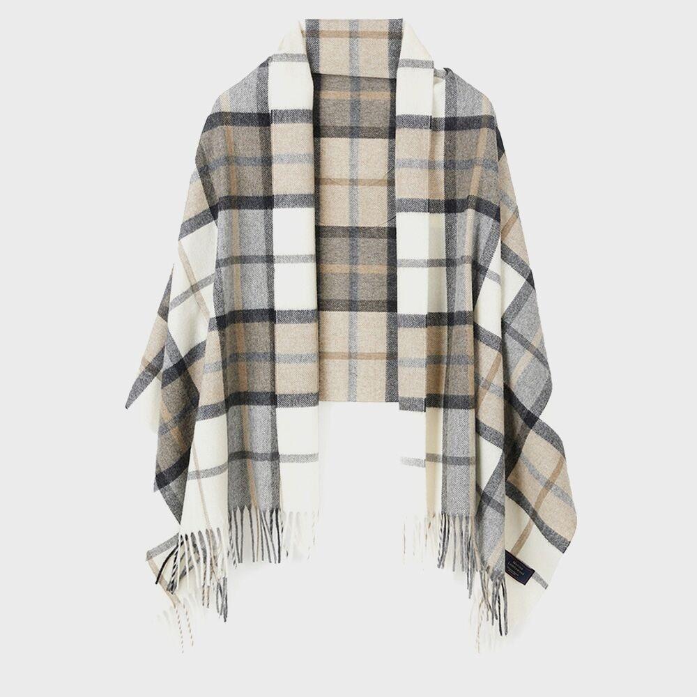 아브라함문 메리노울 숄 70cm - 윈체스터 내츄럴