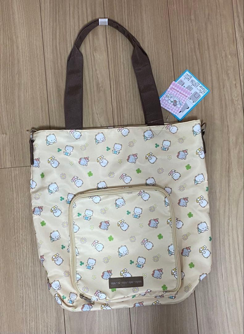 しまむら サンリオ ニャニィニュニェニョン ポケッタブルトート