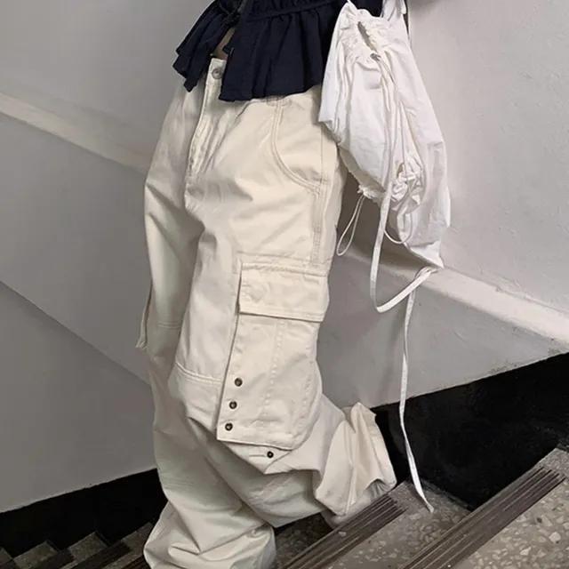[XS~L/와이드핏] rivet cargo wide cotton pt