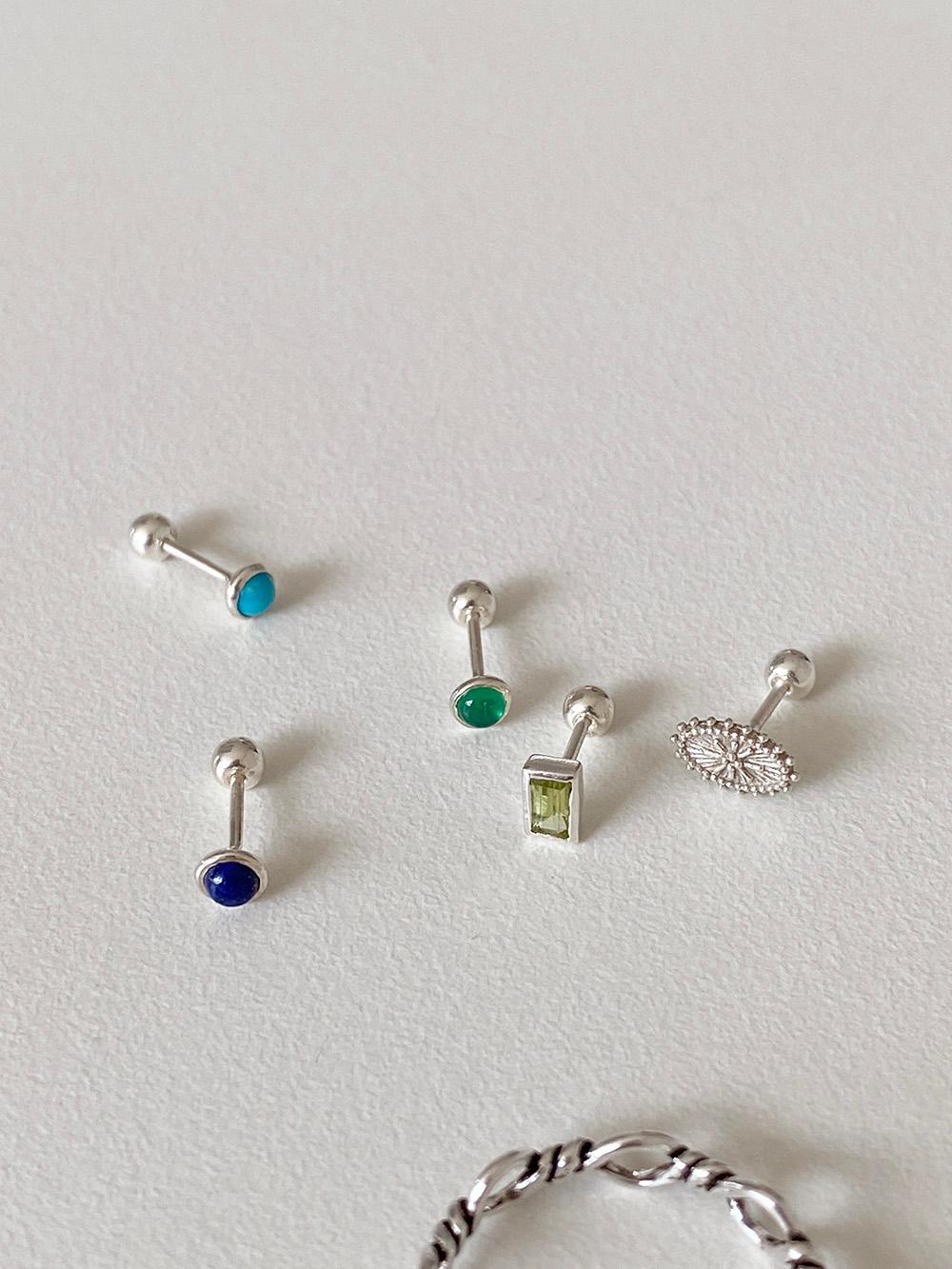 그리니치 원석 피어싱