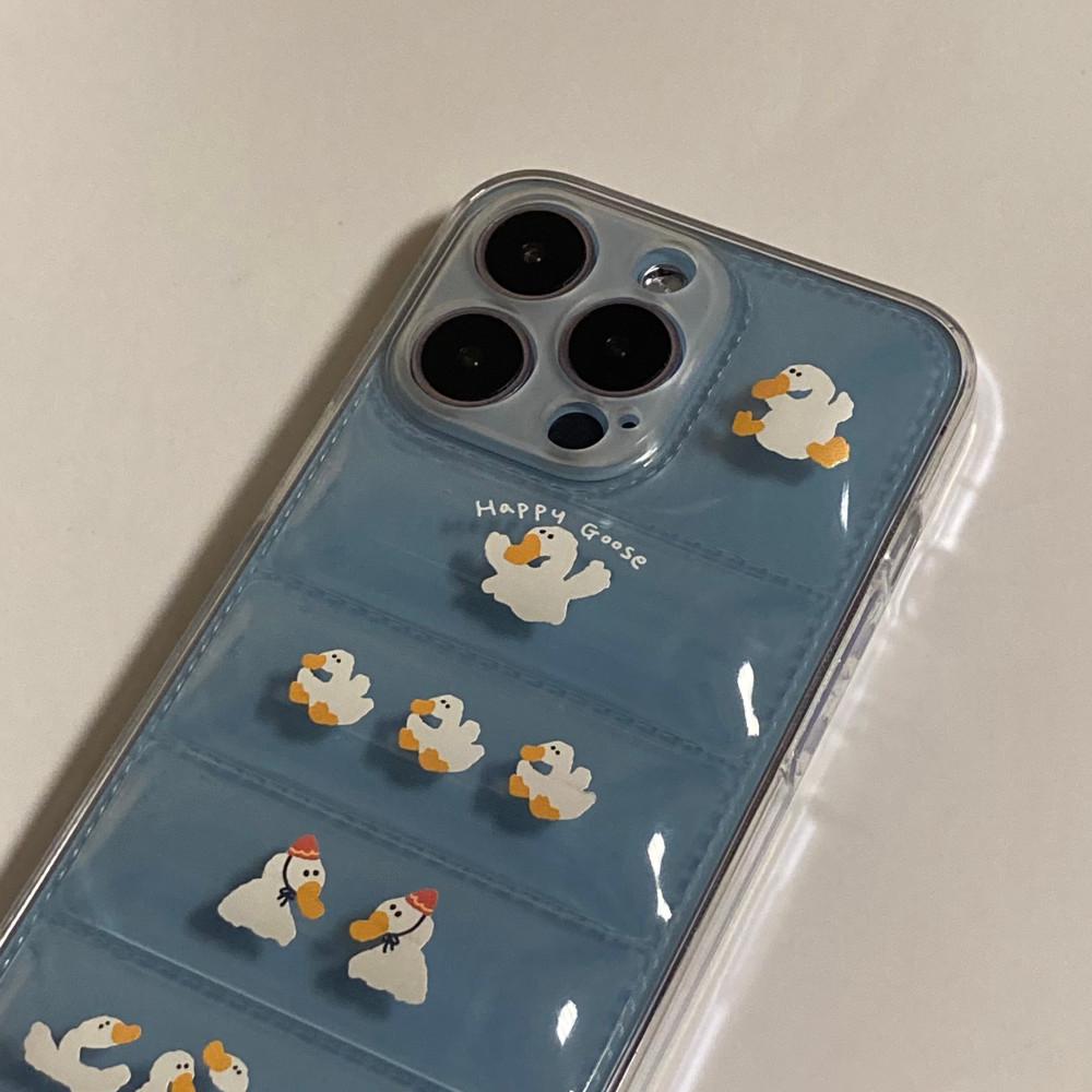 [Phone] Goose 패딩케이스/젤하드 (주문제작)