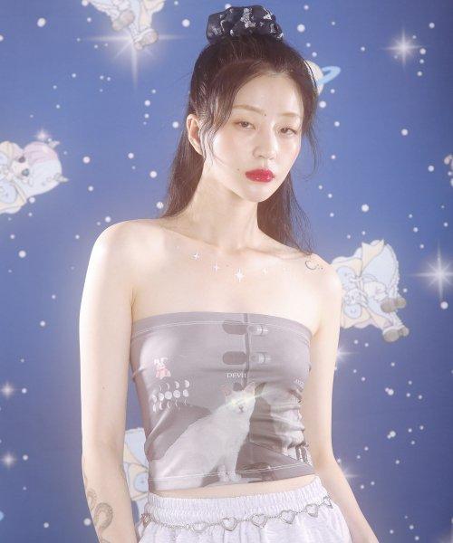 0 3 데빌 캣 튜브탑