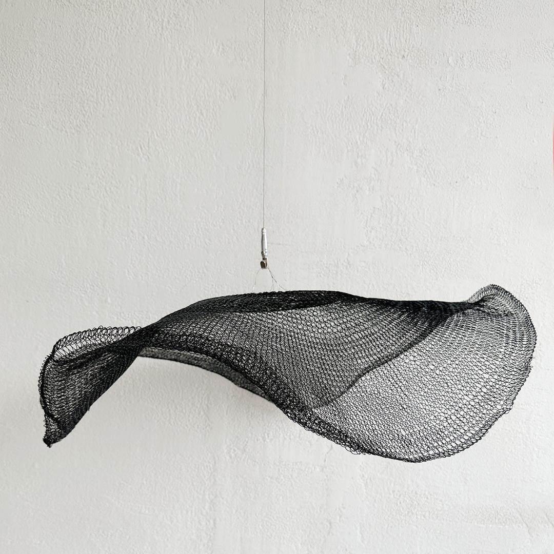 WIRE LAMP_35_와이어 행잉 오브제/램프(블랙)