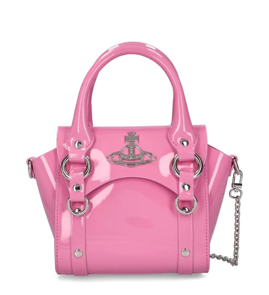 비비안웨스트우드 미니 베티 핸드백 크로스백 핑크 페이턴트 유광 | 상품 상세 | 크로켓