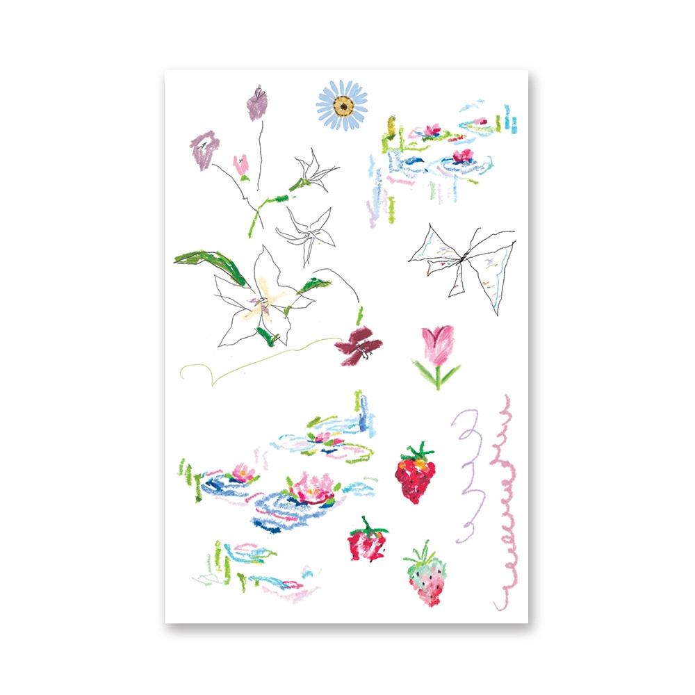 drawing tattoo sticker 02 / 다름타투 타투스티커