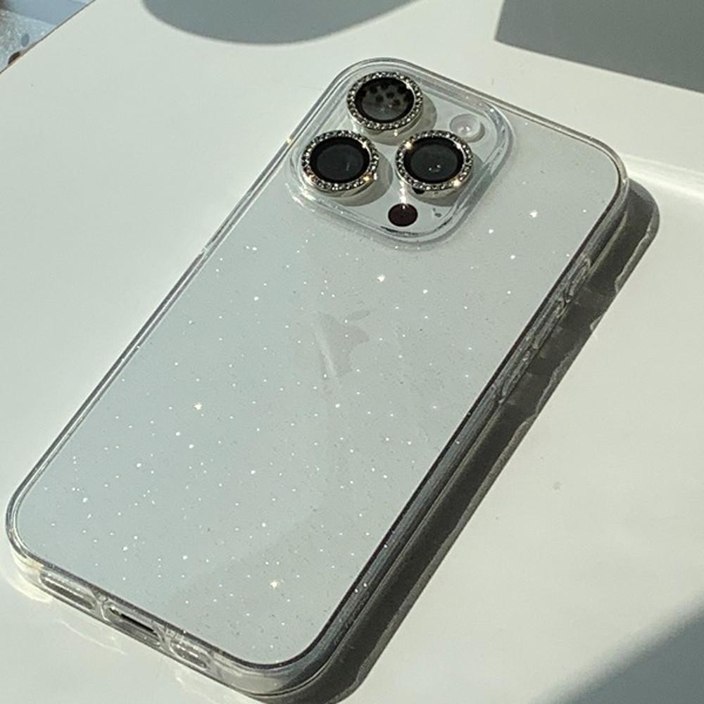 글리터 큐빅링 카메라 렌즈 아이폰13pro 보호 필름 케이스