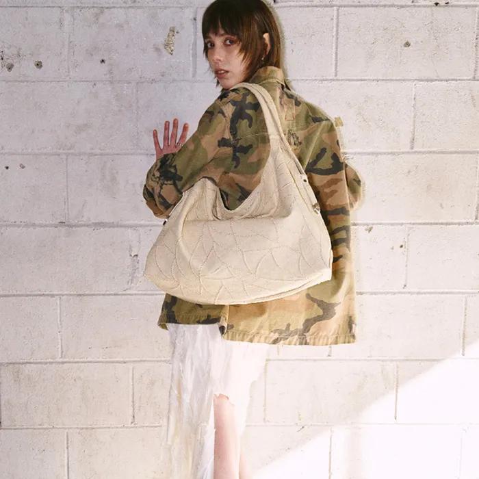 CACTUS HOBO BAG [Butter Cream]