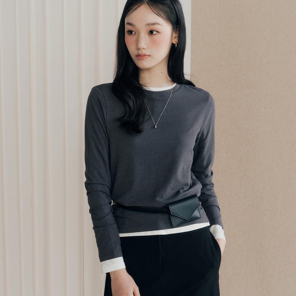 [신상 단독할인][20%쿠폰팩]올데이티셔츠 텐셀 라운드 티셔츠_RMLWF49R01