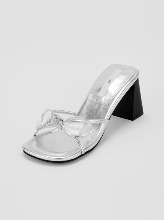 Clear Ribbon Heel (Sliver)