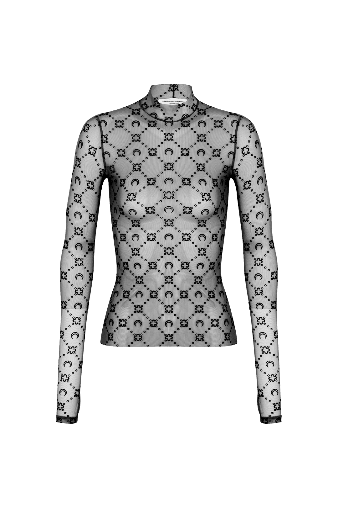 MARINE SERRE】今期MOONOGRAMメッシュフロック マリーンセル Marine