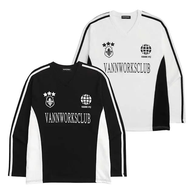 헤비웨이트 져지 스포티 블록코어 롱 슬리브 (VLS0013)