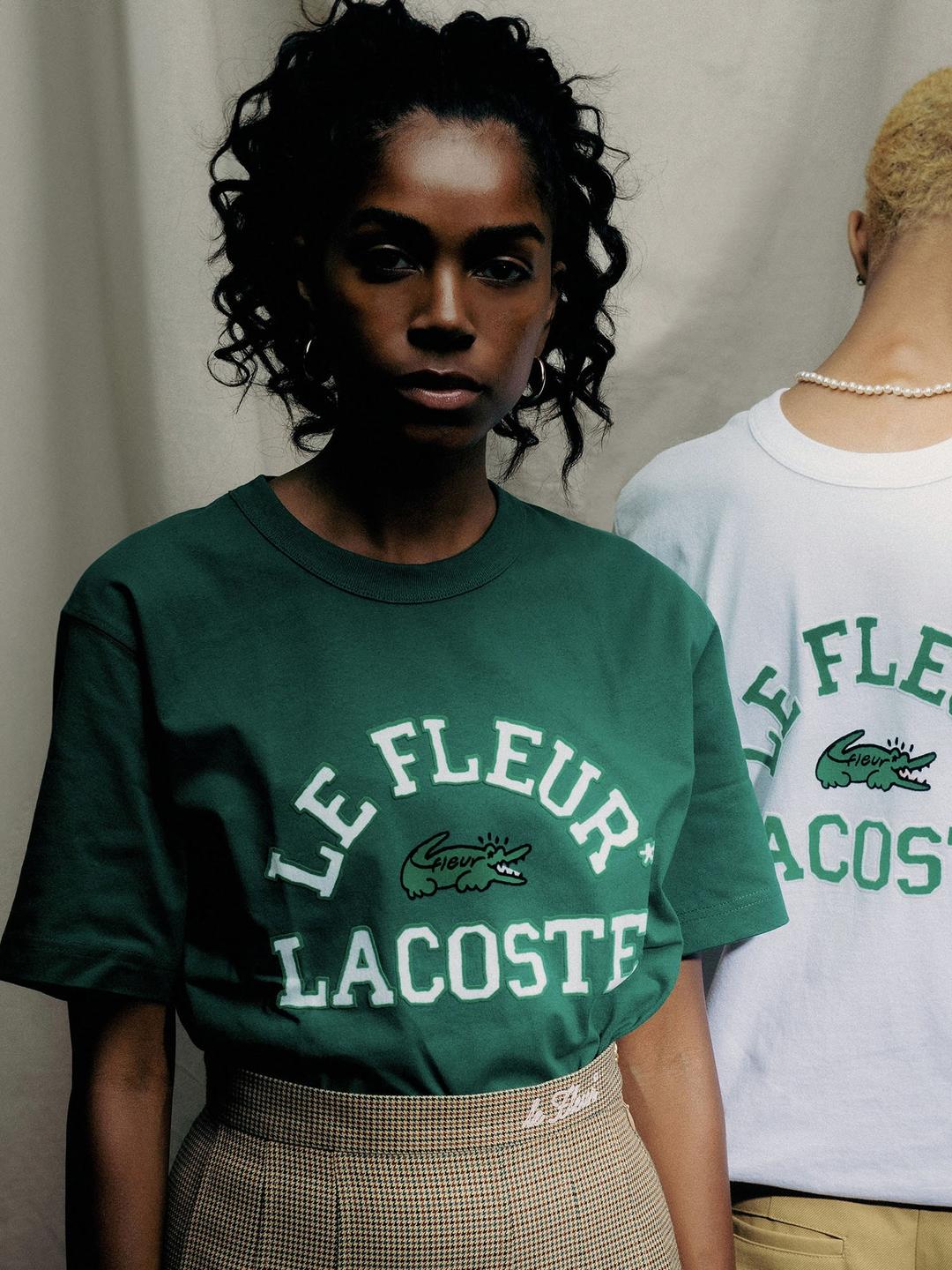 Lacoste x le FLEUR T-shirts - Green