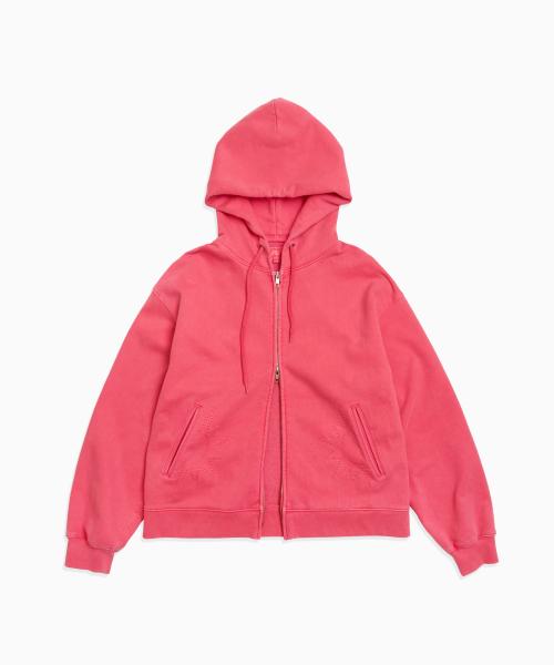 HS Symbol Hoodie Zip Up_VTG Pink