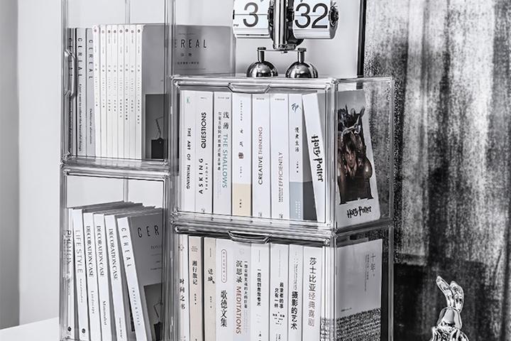 최종 10,320원 / 아크릴 투명케이스 책 정리함 전시장