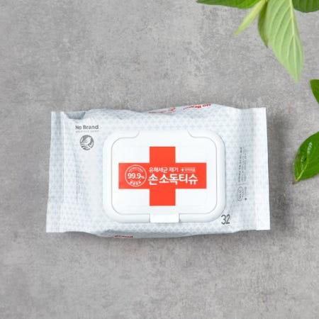 이런 상품 어때요? 노브랜드 손소독티슈 32매