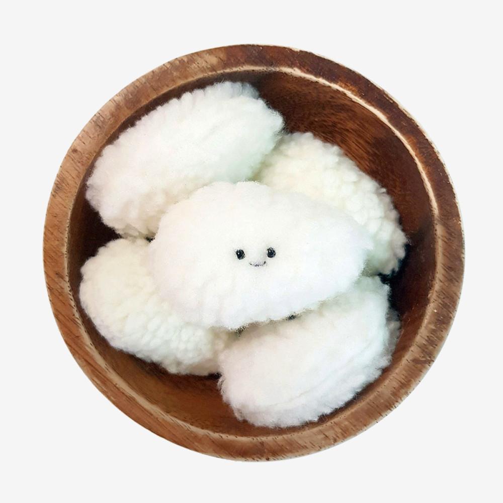 하찮은 밥푸리 걱정인형 (밥풀 인형 키링)