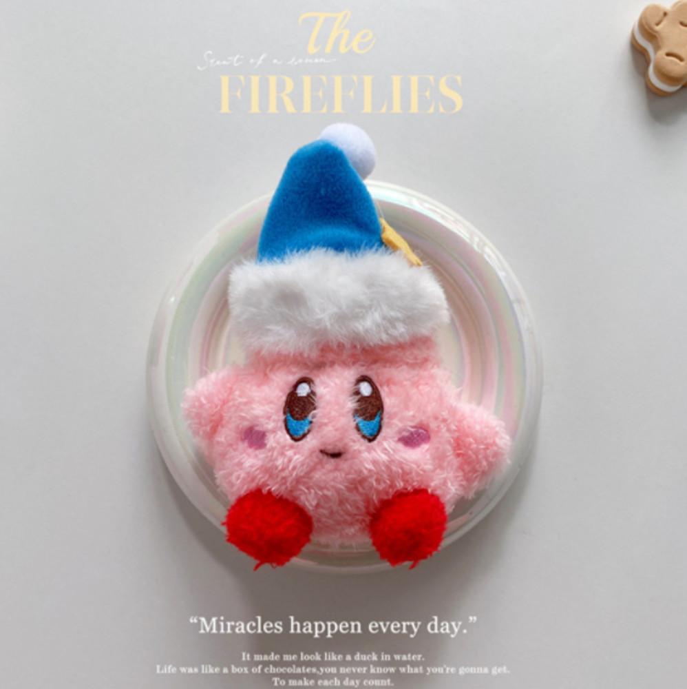 모자쓴 마법사 커비 인형 핑크 에어팟 3세대 케이스