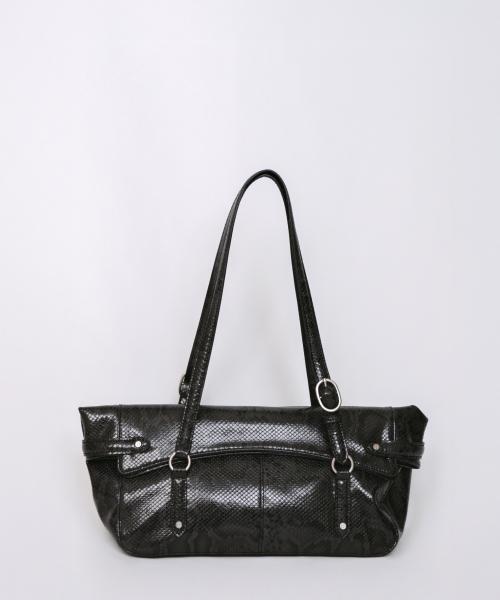 프레자 백 (PYTHON BLACK)