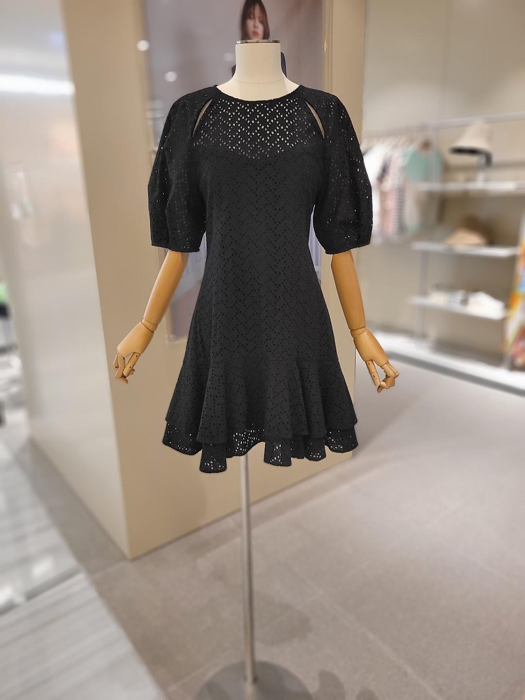 [더레니본] 펀칭 미니머메이드 원피스 RP21C5OP717