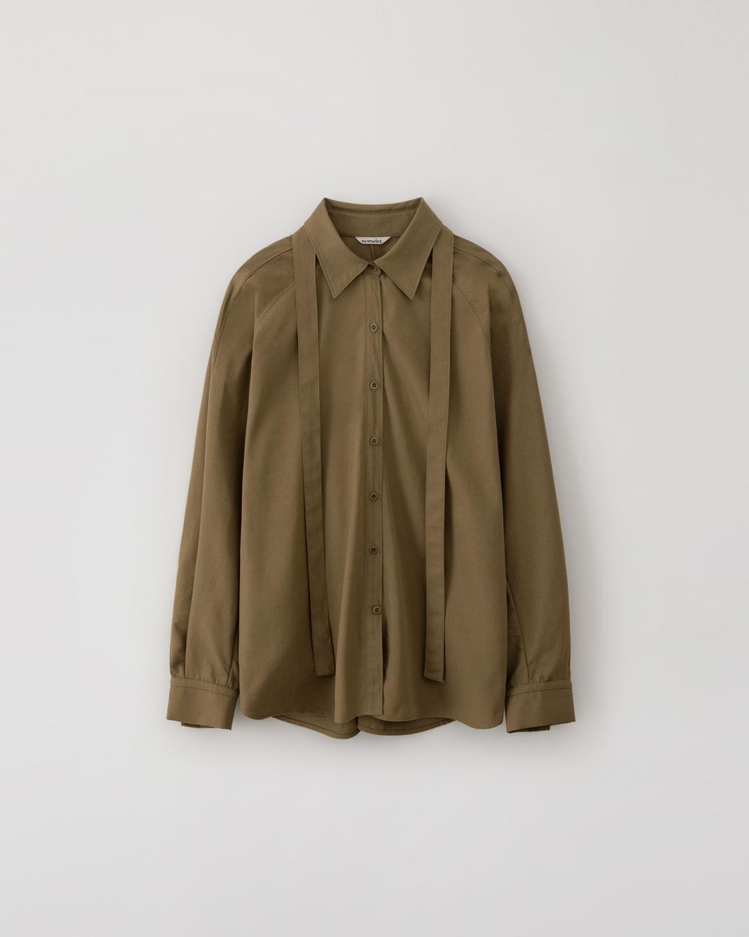 Veda shirt jacket - camel