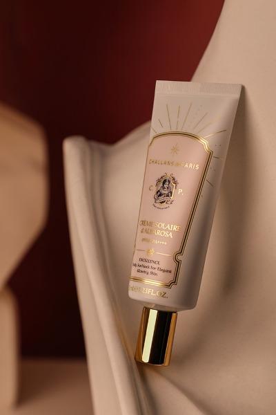 CRÈME SOLAIRE d'ALBAROSA EXCELLENCE 생기 톤업  선크림 엑셀랑스