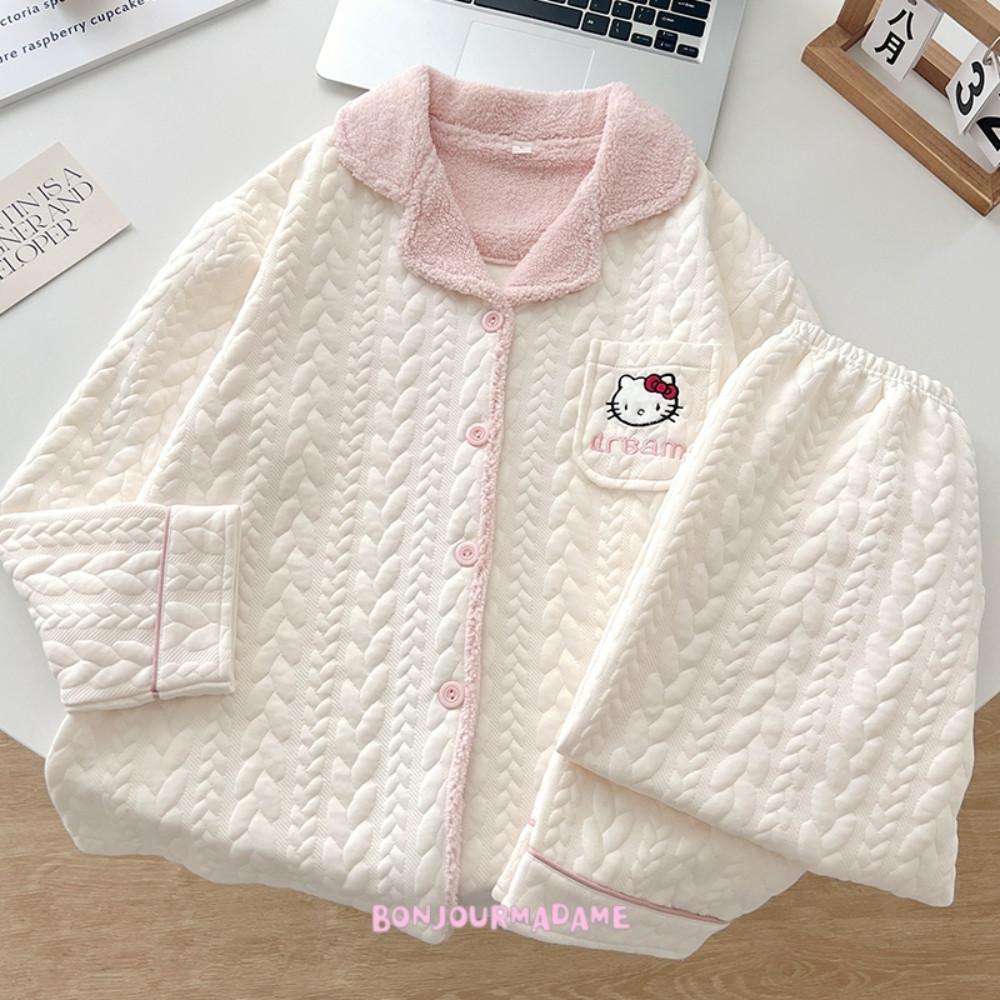 케이블 키티 파자마 잠옷 세트