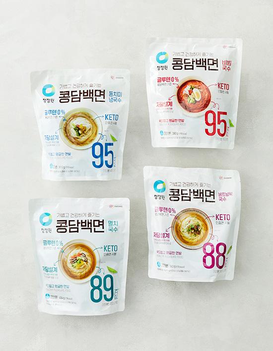 [청정원] 가볍고 건강하게 즐기는 콩담백면 4종 (택1)