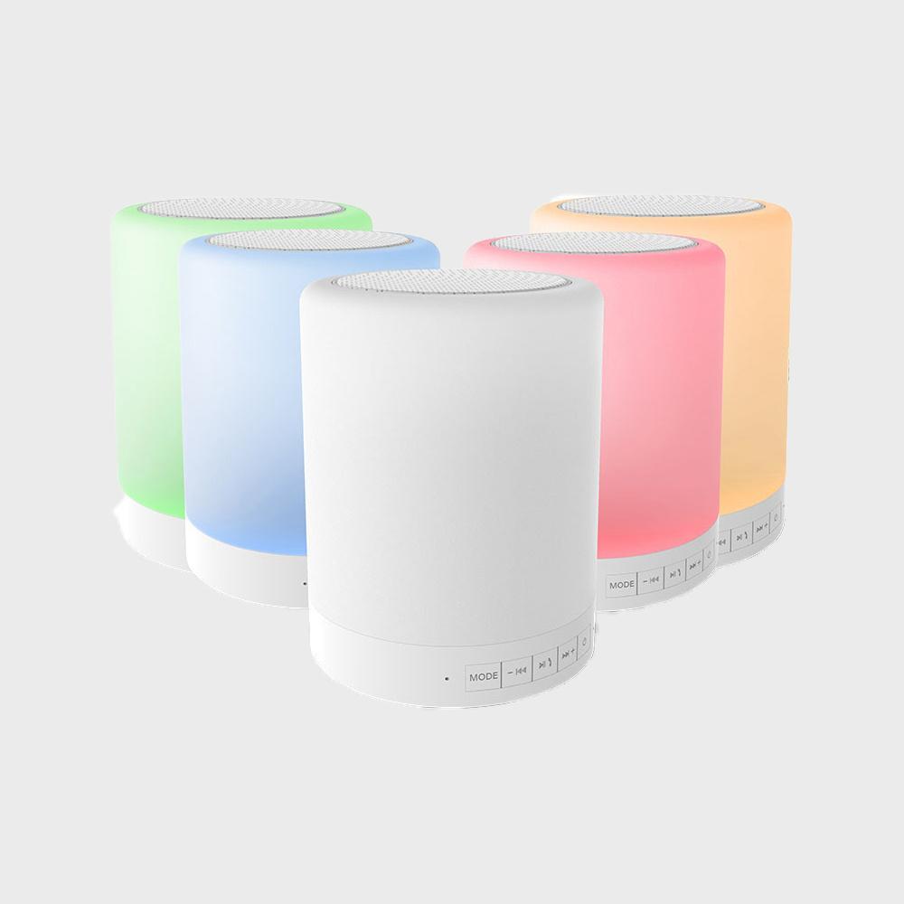 엔보우 레인보우 무드등 수유등 휴대용 블루투스 무선 스피커