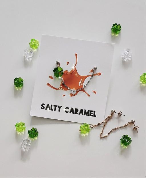 🍀행운클로버 투핀 귀걸이/귀찌/피어싱/이어커프🍀