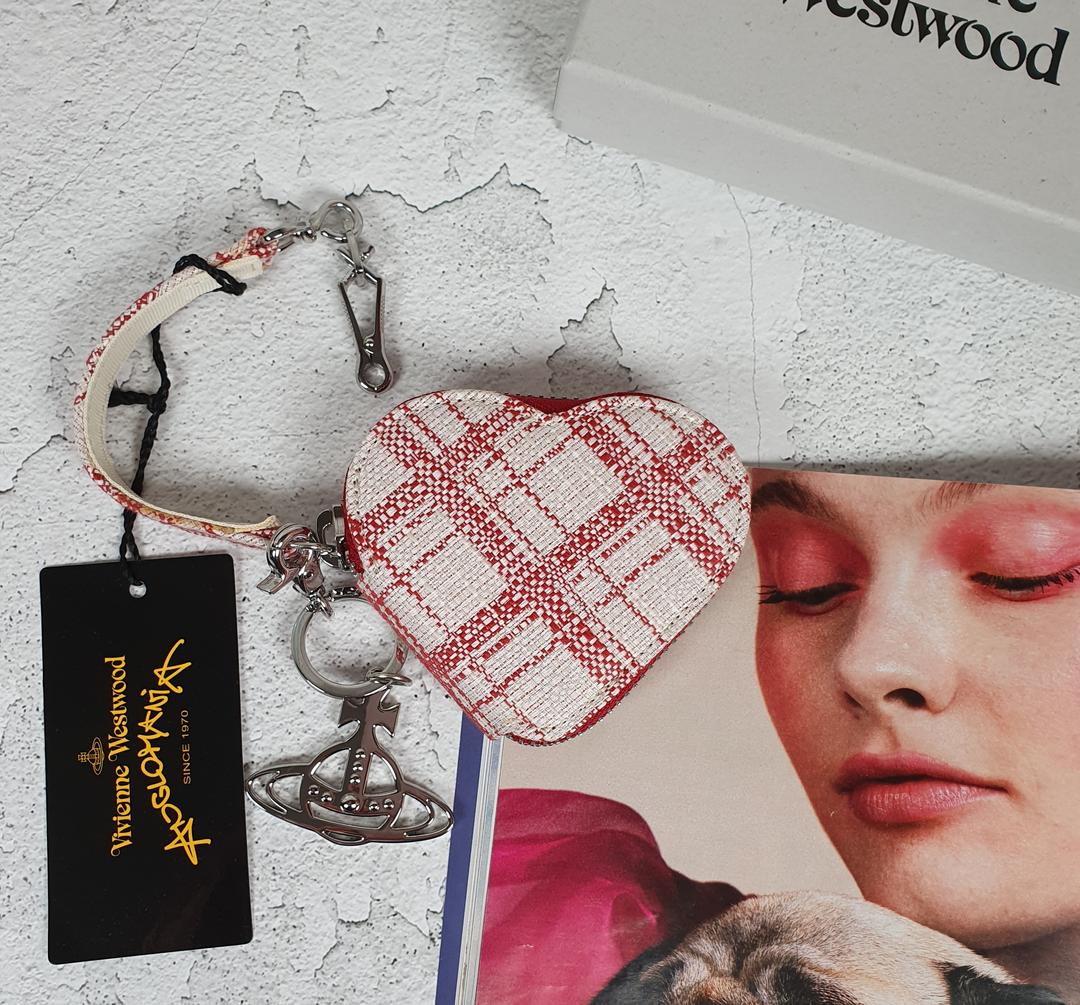 비비안웨스트우드 FRANCES 하트  동전 지갑  키링/참  51070018 10731