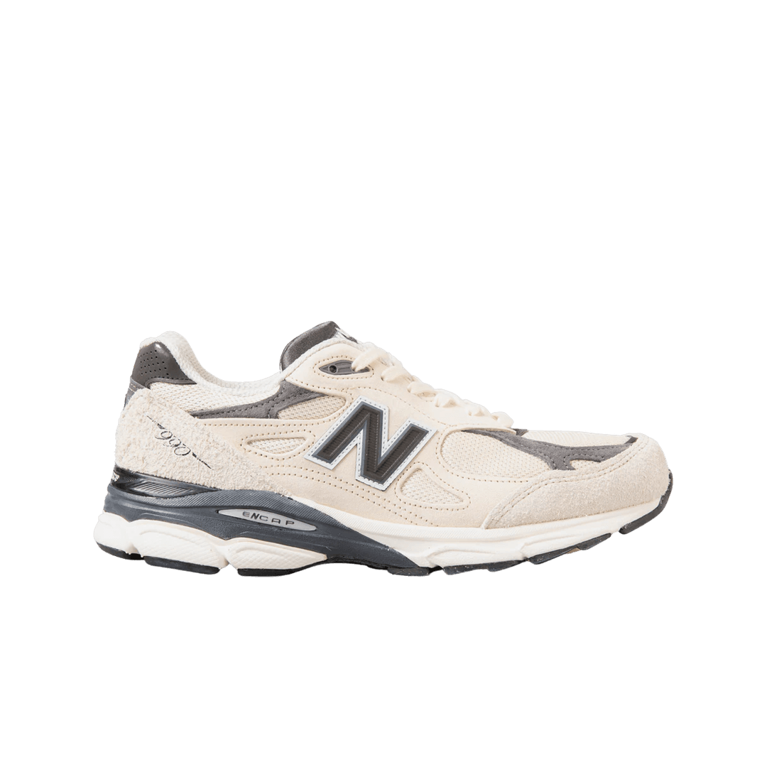 New Balance 990v3 Made in USA Moonbeam Macadamia Nut
