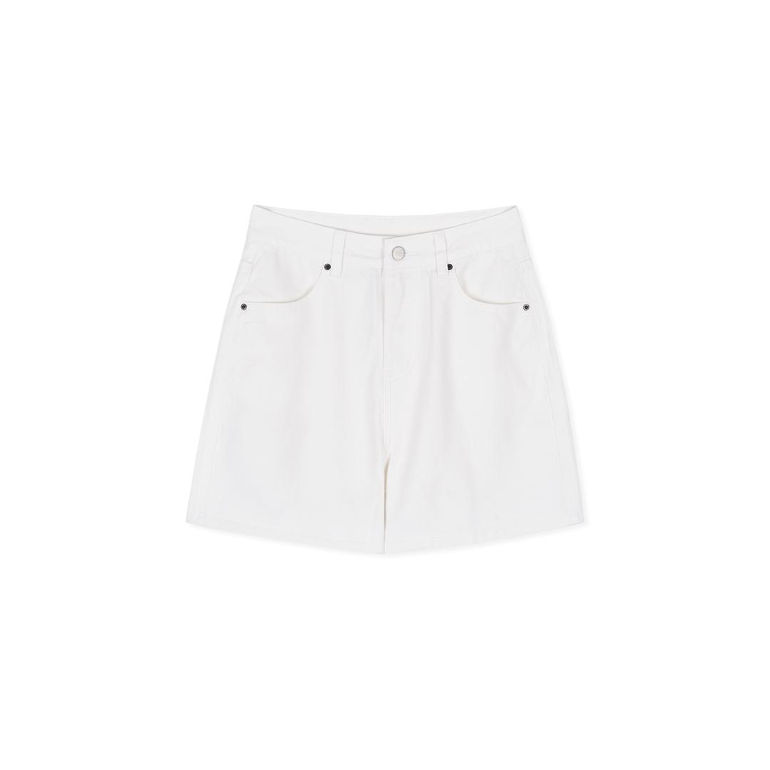 프라이 패치드 로고 숏츠(WHITE)