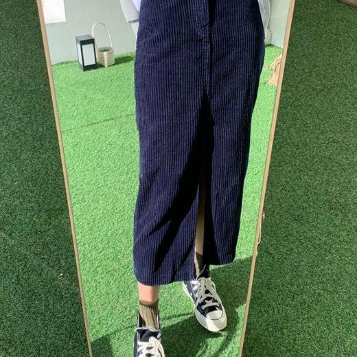 코듀 에이치라인 스커트