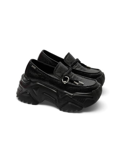 YEEL PLATFORM LOAFER BLACK