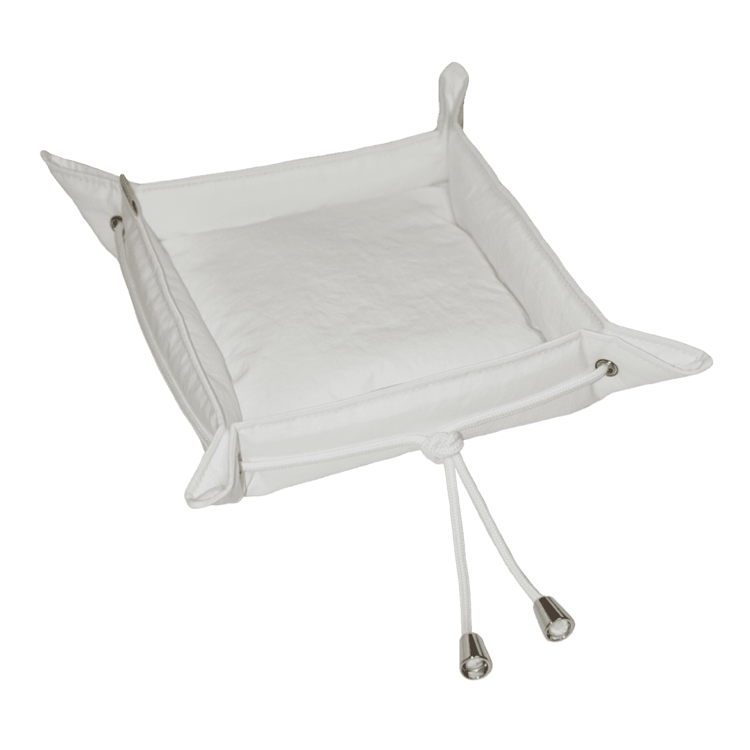 Powder tray - white