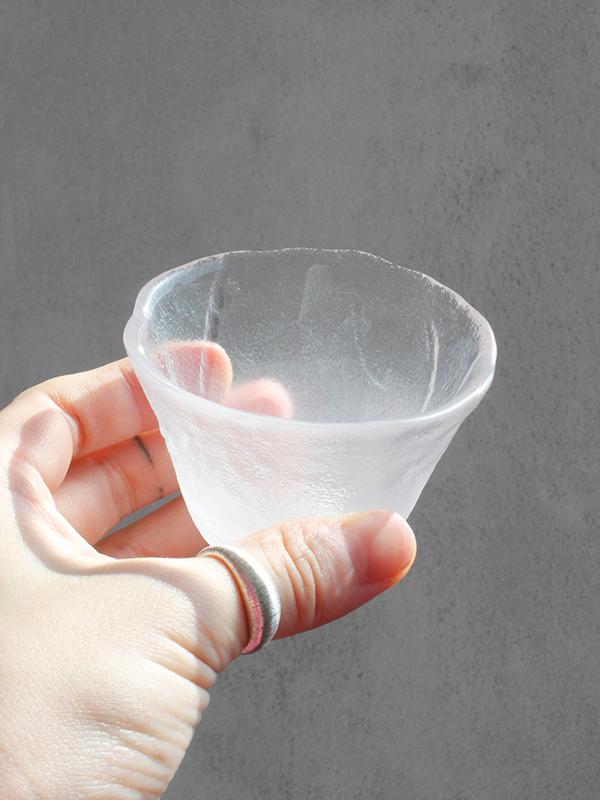 mist small glass cup