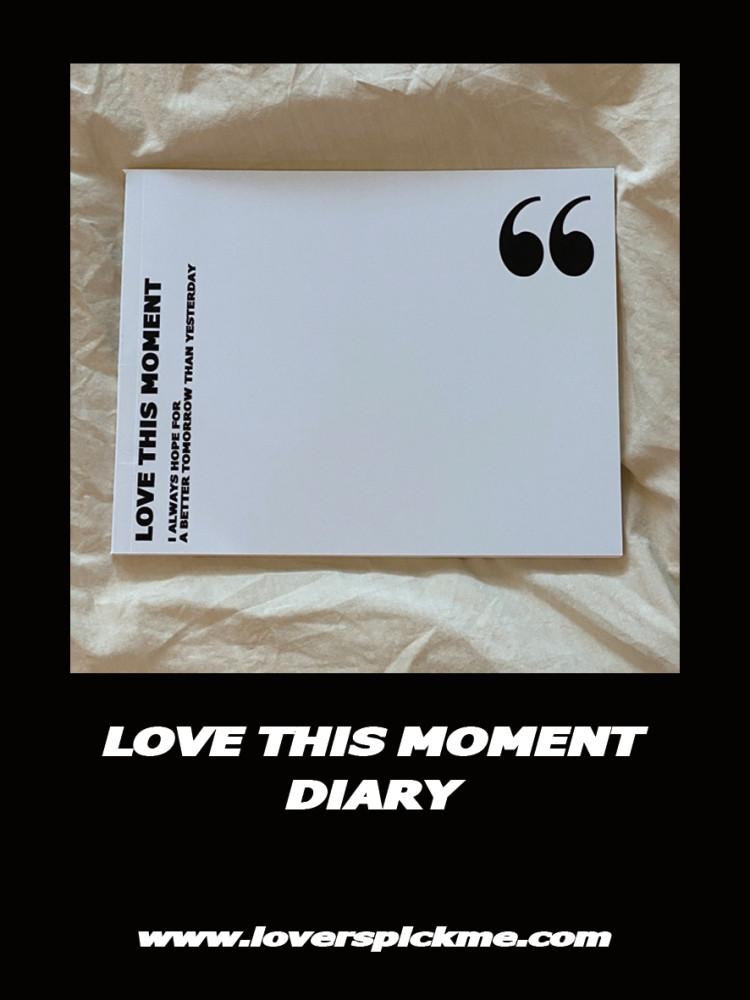 [LOVERSPICKME] Lovethismoment 다이어리