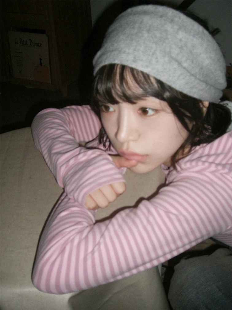 [9hope] ST ice cream (pink)(기모 워머)