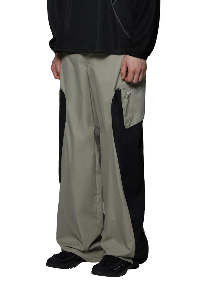 COAPTATION POCKET CARGO PANTS - BEGIE
